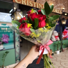 Ramalhete 6 Rosas Nacionais