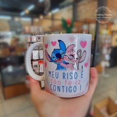 Caneca Stitch e Angel