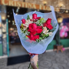 Buquê de Rosas na Tela