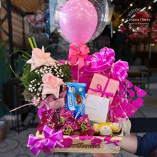 Aniversrio com Flores