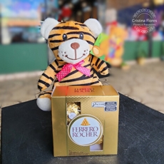 Kit Carinho Tigrinho com Chocolate