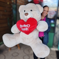 Urso Extra Grande - Creme