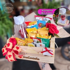 Cestinha Caf� com Mini Coador