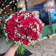 Buqu� de Noiva Rosas Vermelhas 