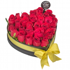 Amor de Rosas na Caixa Box