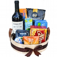 Cesta Vinho Cosecha Tarapaca e Delicias