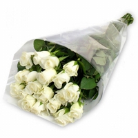 Buqu 24 Rosas Brancas