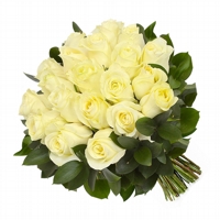 Buquê de Rosas Brancas - Simplesmente Amor 