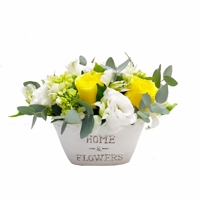 Arranjo de Flores Home & Flowers Yellow