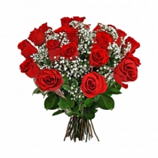 Buqu de Rosas Vermelhas Chuva de Amor