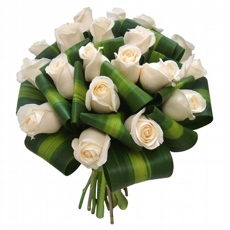 Buqu de 20 Rosas Brancas Ternura