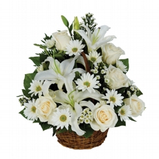 Cesta de Flores A Paz
