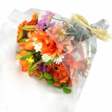 Buqu de Flores Mix Laranja