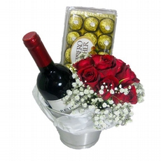 Balde Vinho Reservado Vamos Brindar
