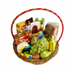 Cesta de caf da manh especial