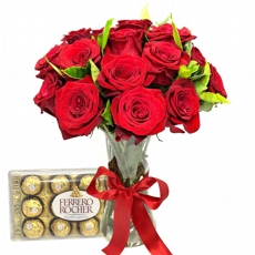 Arranjo de Rosas  Amor