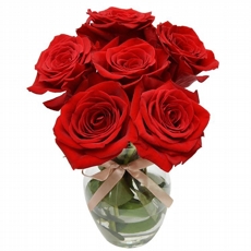 Arranjo com 6 Rosas Colombianas 