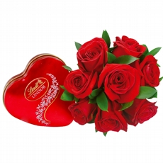 Buqu� Com Cora��o Lindt