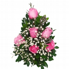 Arranjo 6 rosas
