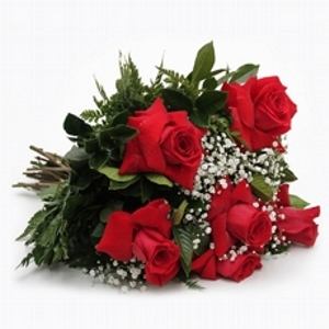 Buque Com 6 Rosas Colombianas