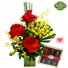 Rosas Colombiana e Bombons Bombonatti