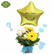 Arranjinho Amarelo e Bal�o Estrela