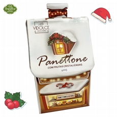 Panettone com Frtuas Cristalizadas 