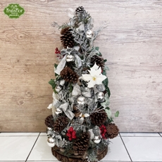 rvore de Natal Prata 