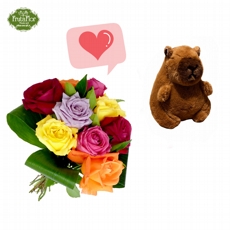 Conjuntinho Love Colorido