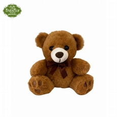 Ursinho Caramelo com La�o de Cetim 