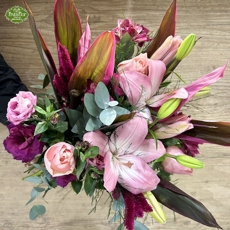 Buqu� Rosa e Marsala 