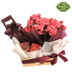 Vinho, Begonia e Lindt