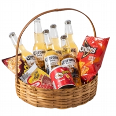 Cesta de Cervejas - Corona