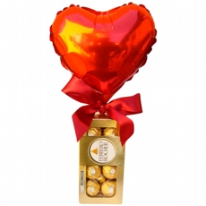 Bombons Ferrero Rocher e Balo de Corao