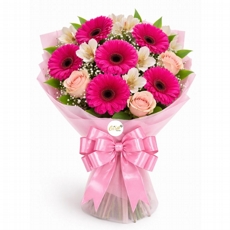 Buqu� Elegante Flores Nobres