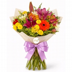 Buqu� m�dio de flores mistas 