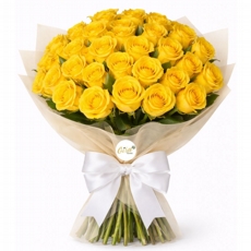 Mega Buqu� com 50 Rosas Amarelas