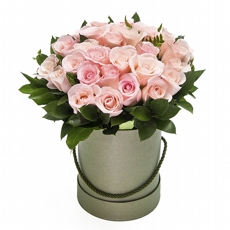 Arranjo Rosas Cor De Rosa Moderno