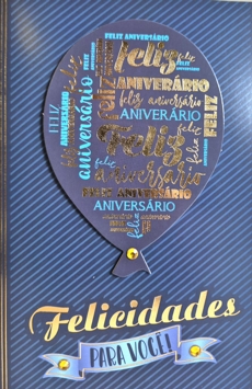 cart�o bal�o feliz aniversario