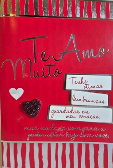 cart�o te amo muito