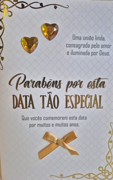 Parabens por essa data t�o especial...