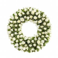 coroa de flores -etrena saudades