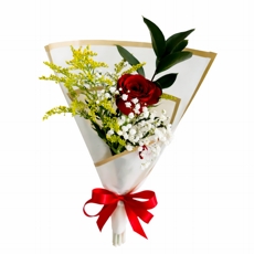 Buqu� com 1 Rosa Nacional