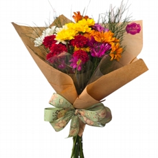 Buqu� flor de campo colorida