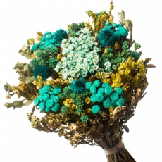 Buquê Preservado Rústico Colorido N18 I Flores Desidratadas