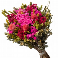 Buquê Preservado Rústico Colorido N3 I Flores Desidratadas