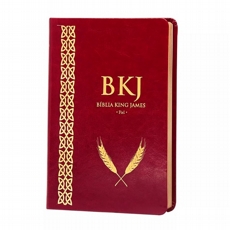 Bblia King James Fiel Ultrafina 1611 Vermelha