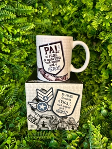Caneca Pai No Filme da Minha Vida