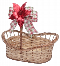 Cesta Natalina Decorada N4