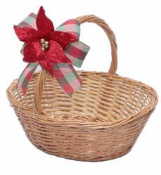 Cesta Natalina Decorada N6